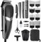 Tondeuse Barbe Homme Cheveux Electriques EU 220V (Noir)