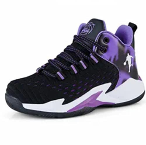 Ucilxi Chaussures de Basketball pour Enfants Adolescents, Respirantes Antidérapantes Confortables, Baskets de Sport Garçons Filles pour Scolaire et Entraînement
