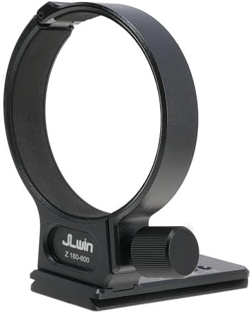 Hersmay 80mm Metal Lens Collar Tripod Mount Ring For NIKKOR Z 180-600mm f/5.6-6.3 VR Lens Tripod Collar Camera Lens Tripod Ring Adapter