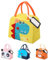 XIMEY Nevera Infantil 5L, Bolsa Térmica Porta Alimentos, Lonchera para Niños, Almuerzo y Comida Bebé (Dinosaurio 3D)