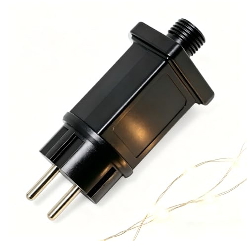 Adattatore Per Catena Luminosa Da 4,5V Ip44 Impermeabile, Trasformatore A Led, 1A 4,5W Luci Di Natale Spina Trasformatore Per Adattatore Led A Bassa Tensione Per Luci Stringa