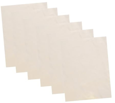 COHEALI Smoothing Chamois Cloth Set 15x20cm 6 Pieces Resistance for Clay Crafting