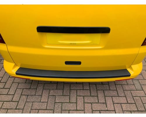 Ladekantenschutz kompatibel mit VW Volkswagen Transporter T5 2003–2009 | kompatibel mit Volkswagen Transporter T5 2003-2009 - Mattschwarz