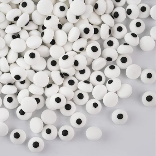 Sujoygar Zucker-Augen, 130g Essbare Deko-Augen zum Verzieren von Cookies, Muffins, Cupcakes & Törtchen, für Halloween, Weihnachten & Kinder-Geburtstage