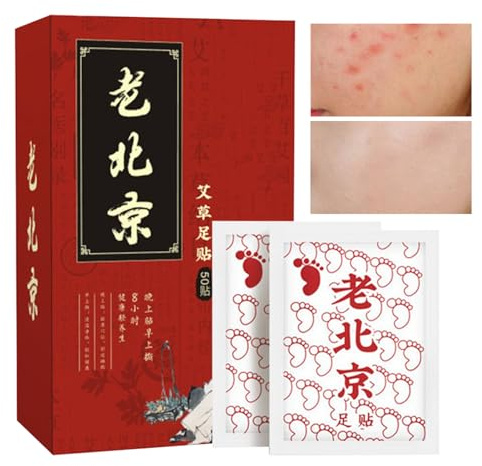Patchs Pied, 50 Patchs Apaisants Pour Pieds, Adhésifs Doux Détox Apaisants Fatigue Soutien Sommeil Spa Maison Voyage