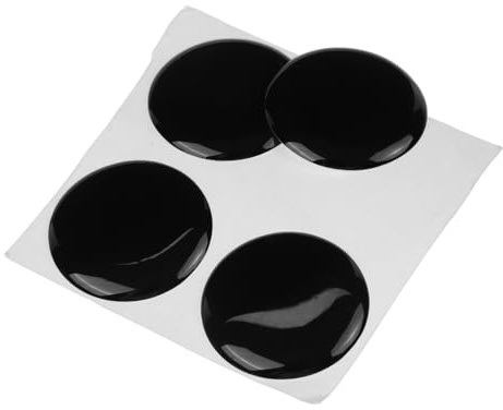 WEKADRIN 4 Pièces Protection Serrure Voiture Fibre Couvercle Antidébris pour Porte Compatible Multiples Marques Design Texturé Renforcé