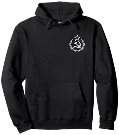 Couronne de Marteau et de Faucille URSS Union soviétique Sweat à Capuche
