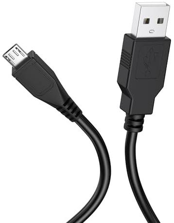 AK USB-A to Micro USB Charging Cable, 480Mbps Transfer Speed with Gold-Plated Plugs, USB 2.0 (1m)