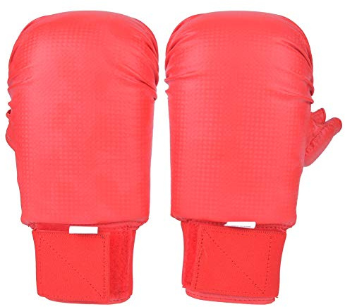 Guanti da boxe protettivi per mani di karate, guanti da allenamento per arti marziali con protezione per pollice, strato di spugna EVA per comfort e protezione, materiale (L)
