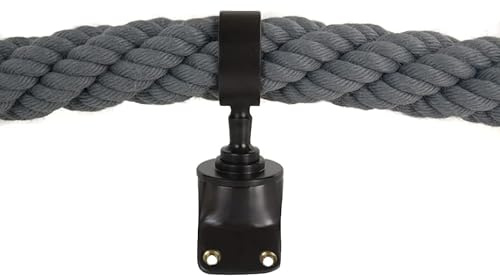 Seilaußeneckträger Seilträger Seilhalter bronziert für 40mm Seil Handlaufseil Treppenseil