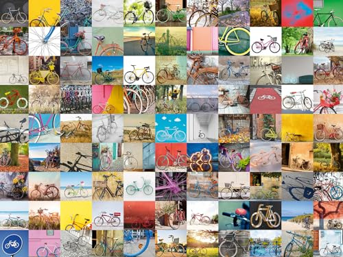 Ravensburger Puzzle 16007-99 Fahrräder und mehr - 1500 Teile Puzzle für Erwachsene und Kinder ab 14 Jahren