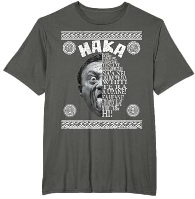 Haka Fans Maori Krieger New Zealand Rugby T-Shirt