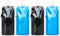 GLAITC Foldable Water Bottle - 4 Pcs Collapsible Drinking Bags with Clip for Outdoor Indoor Sports, Biking, Hiking, Travel