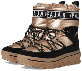 PAJAR Botas de moda Galaxy para mujer, Oro Rosa, 39 EU