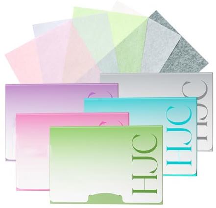 WUSJCOF 500pcs Ölabsorbierendes Papier Ölabsorbierendes Papier zur Pflege fettiger Haut Natürliches ölabsorbierendes Papier Ölabsorbierendes Papier