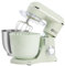 Kitchen in the box Robot Pâtissier, 4.5L+5L 2Bols Robots de Cuisine, 10 Vitesses Batteur Electrique Cuisine, 1300W Pétrin Professionnel avec Fouet, Batteur, Crochet (Vert)