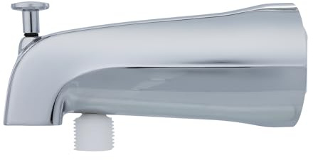 DANCO Diverter in Chrome 89266 Universal Tub Spout with Handheld Shower Fitting, Pack of 1