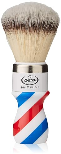 Omega 46806 - Fiber Rasierpinsel Hi-Brush, blau, fruchtig