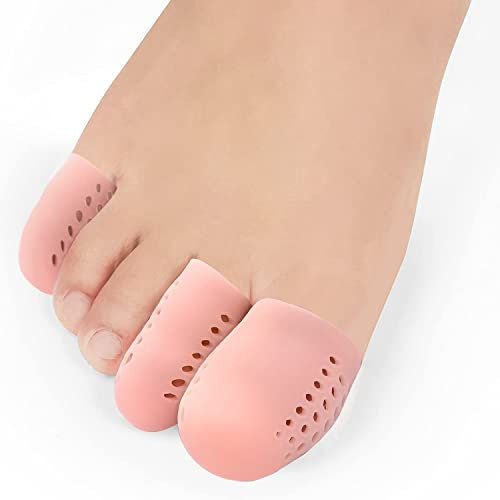 14 PCS Proteggi Dita Piedi, Traspirante Premium Protezione Dita Piedi, Protezione Alluce, Protezione Mignolo, Previene la Formazione di Calli, Duroni e Vesciche.