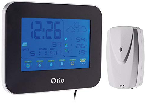 Station météo à écran tactile - température et prévisions météo - Otio