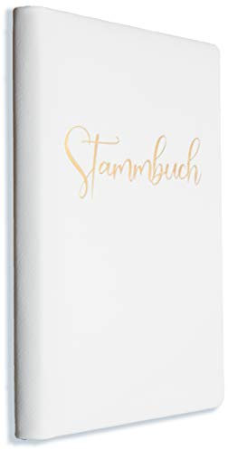 Stammbuch weiß gold Cuore Stammbuch der Familie Hochzeit incl. Einleger