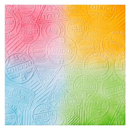 Briartw 3D Embossing Folder for Paper Crafting - Deep Texture Design, Compatible with Die Cutting Machines, Ideal for Cardstock (≥250gsm),Scrapbooking and Paper Craft,5.9x5.9 Inch