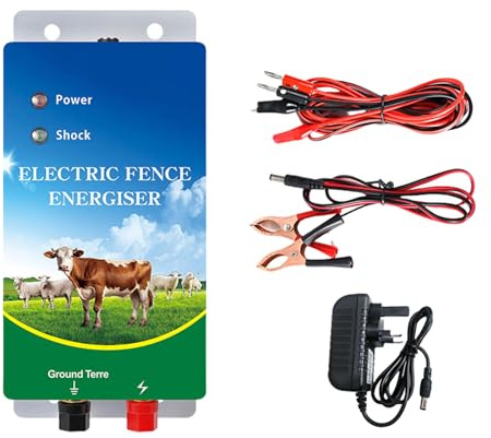 PLCPDM Dispositivo elettrico regolabile del recinto 230V 2J di uscita per il controllo degli animali da fattoria come cavalli e polli Energizers recinzione elettrica