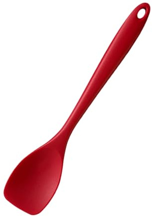 Cucchiaio da insalata in silicone, antiaderente, resistente al calore, raschietto per ciotola da forno, spatola flessibile sicura per alimenti resistenti alle macchie