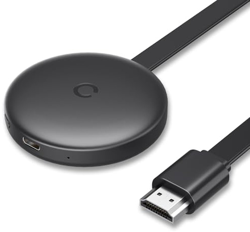 Wireless HDMI Adapter, Miracast HD WiFi Dongle, Kabellos HiFi Display Adapter für Fernseher von Android/OS/Windows/Mac OS Laptop, auf PC/HDTV Monitor/Projektor.