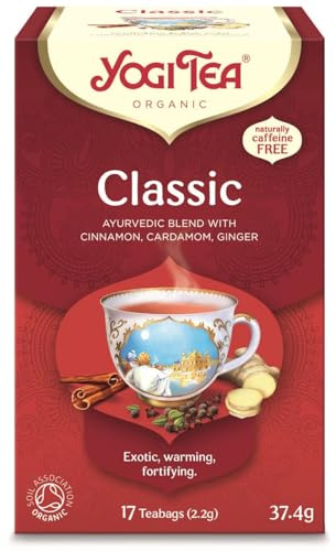 Yogi Tea Classic Tea Teabags, Pack of 6, 102-Count