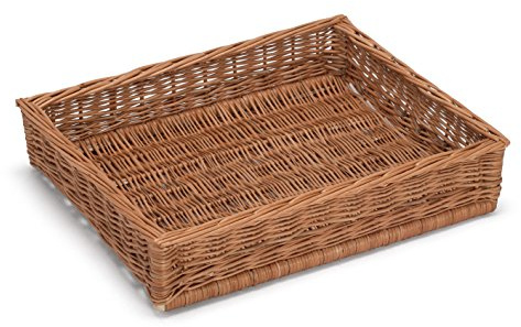 Prestige wicker Large Display Storgae Basket 50x40cm, Natural