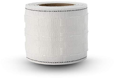 Realm White Pencil Pleat Curtain Header Tape, Detachable Curtain, Sizes 25mm 1 Inch, 50mm 2 Inch, 75mm 3 Inch (75mm / 3 Inch - 5 Metres)