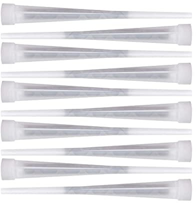 BATIFIX 10x Statikmischer für Injektionsmörtel Verbundmörtel | Statikmischrohr | Chemiedübel Kartusche Schwerlastbefestigung Montagemörtel Ankerkleber Klebeanker (10x Statikmischer)