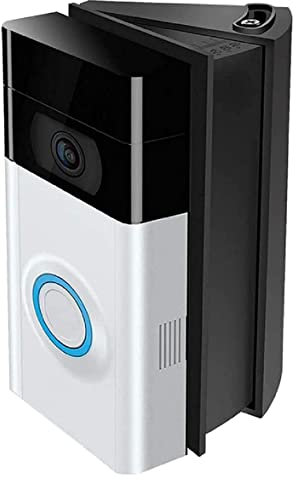 Adjustable Angle Mount Compatible Video Doorbell 1/2/3/4 Wi-Fi Enabled Video Doorbell, Replacement Angle Adjustment Video Doorbell Mounting Plate Bracket Wedge Kit