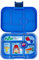 yumbox Original Leakproof Kids Bento Lunch Box, 5 Compartments + Dip Well, Easy-Open Latch, Portion Control, Removable Illustrated Tray, Ages 3-7 (Surf Blue (Funny Monsters Tray))