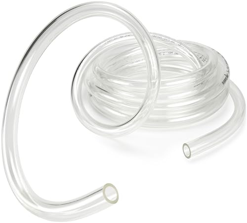 Poppstar PVC-slang 10m transparent (4/6 mm, -5 °C till +65°C, max.2 bar) livsmedel, vatten