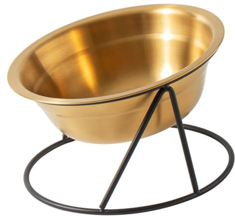Toddmomy 1satz Erhöhter Für Hunde Und Katzen Multifunktionale Futter Und Wasserschale Aus Rostfreiem Mit Rutschfestem Halter Für Kleine Haustiere
