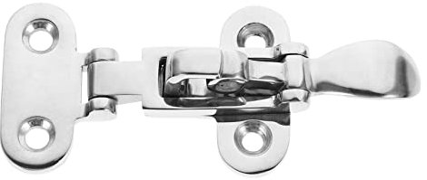 HYTROVE Hasp Safety Lock Acciaio Inossidabile Per Porta Marina Chiusura Per Yacht Serratura Per Armadietto e Boccaporto Resistente Alla Corrosione e Sicura