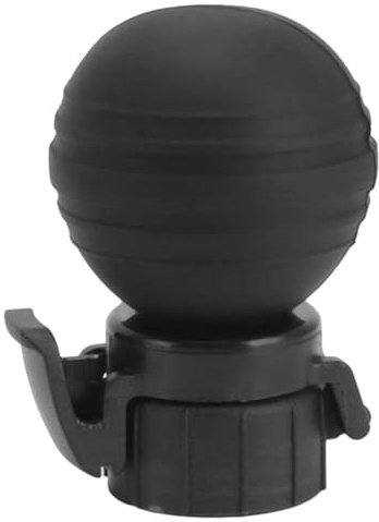 Fizz Behållare Pumplock - Läckagesäker kolsyrad dryck Fizz Saver Propp, läckagesäker silikonpumplock, manuell uppblåsningspropp för ölenergi drycker läsk - svart