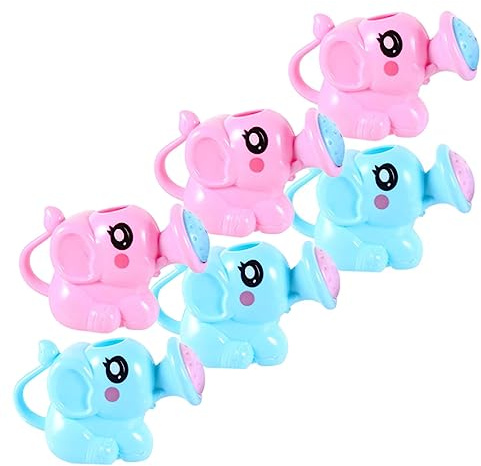 BESPORTBLE 6pièces Jouets De Bain Arrosoirs Éléphant pour Garçon Fille Tout-Petit Jouet De Bain Mignon pour Garçon Fille Et