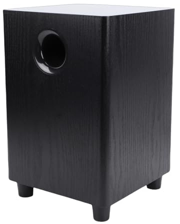 ASHATA Subwoofer Passivo da 6,5 ​​pollici, Altoparlante Subwoofer Indipendente con Suono Potente e Potenza da 100 W per Feste Home Theater, Plug and Play