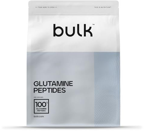 Bulk Glutamin Peptide Pulver, 500 g, 166 Portionen, Verpackung Kann Variieren