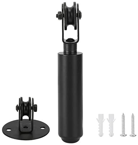 Tiiyee Techo Lámpara Polea, Cuerda Cable Rueda Rodamiento Universal Giratoria Unica Araña Colgante Alambre Varilla Candelabro Cojinete Elevación Rodillo Sistema Reemplazo Accesorio Iluminación