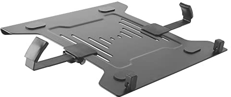 PerfectHD Support d'ordinateur Portable pour Les Supports de Table VESA, Surface de Contact 30x22,5cm, Charge maximale 9kg, Noir