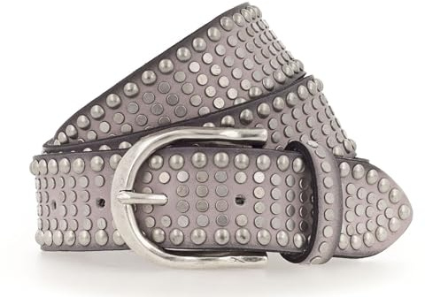 b.belt Riva Nietengürtel Leder