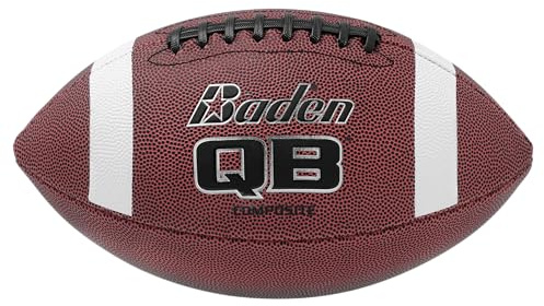 Baden American Football - Balón de fútbol Americano para niños, jóvenes y Adultos, para Interior y Exterior, Color Naranja