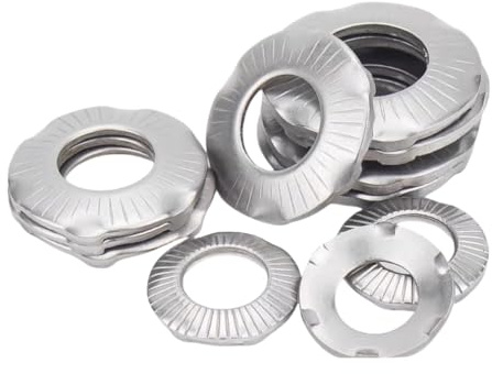 Belleville Washers Conical Disc Spring Cup Washers 304 Stainless Steel (5/16,50)