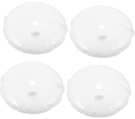Toyvian 4 bolsas de peso de agua resistentes para base de arco de globos, soporte rellenable seguro resistente a la intemperie para decoraciones de fiesta en interiores y exteriores, fácil instalación