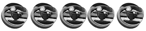 LUCKDANO Kameraremsskruv Kamerahalsrem Skruvhållare 5st Zinklegering Snabbkopplingsplatta Monteringsskruv UNC /4-20 Kompatibel med de Flesta Kameror 20mm Huvuddiameter