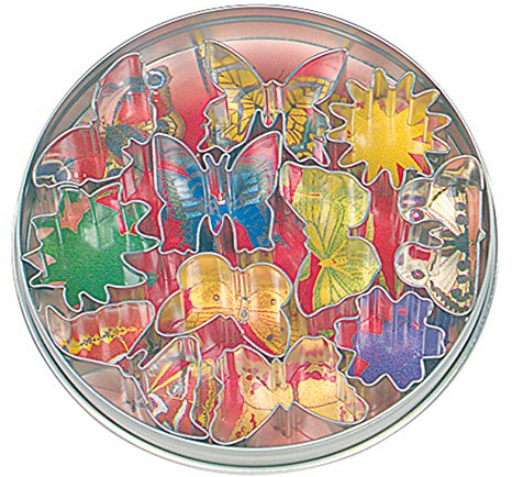 Fox Run Mini Flower and Butterfly 11 Piece Cookie Cutter Set